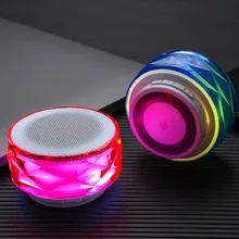 Y06 Bluetooth динамик светодиодный светильник звук Открытый взрывной модели мини беспроводной сабвуфер беспроводной Bluetooth динамик