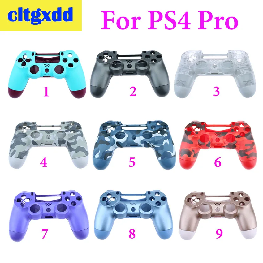 Cltgxdd Diy Gamepad Shell For Sony Ps4 Pro Wireless Controller Plastic Shell For Jds 040 Cover Front Back Housing Shell Case Cases Aliexpress