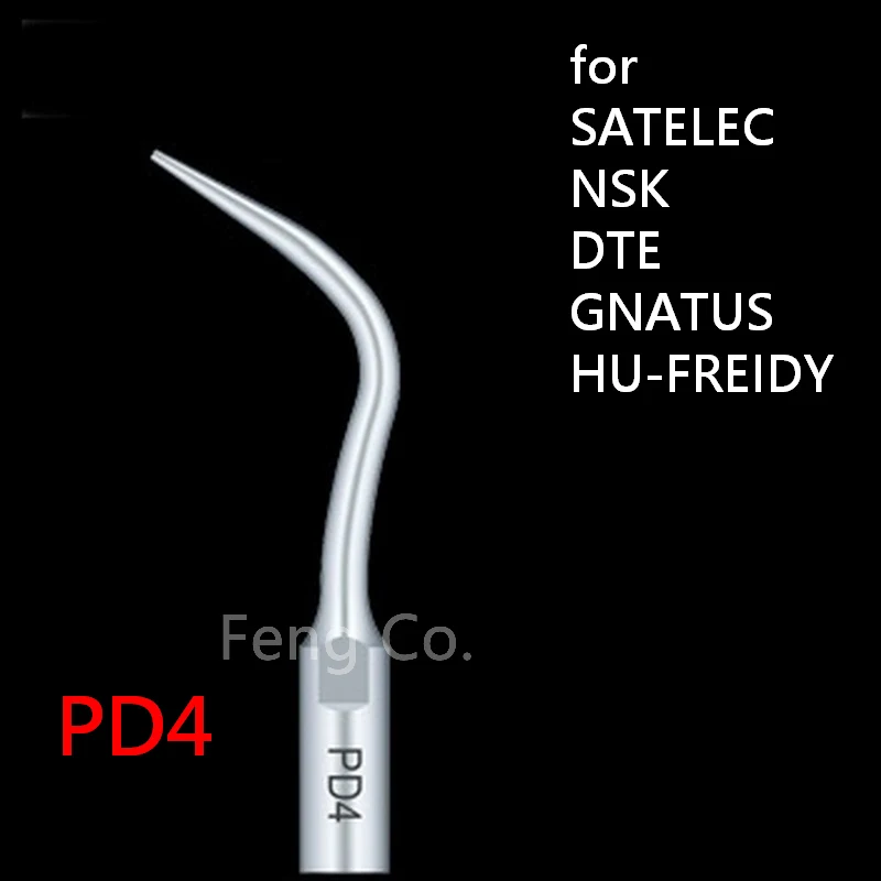 

PD4 Dental Ultrasonic Scaler Tips Scaling Endo Perio Fit SATELEC NSK DTE GNATUS HU-FREIDY Handpiece Dentist Teeth Whitening