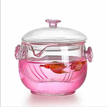 

3in1 Creative Handgrasp Pot + 2 double wall Cups Blooming Loose Leave Tea Mini Cute Tea Pot Kungfu Tea Drinkware Giftset Teaware