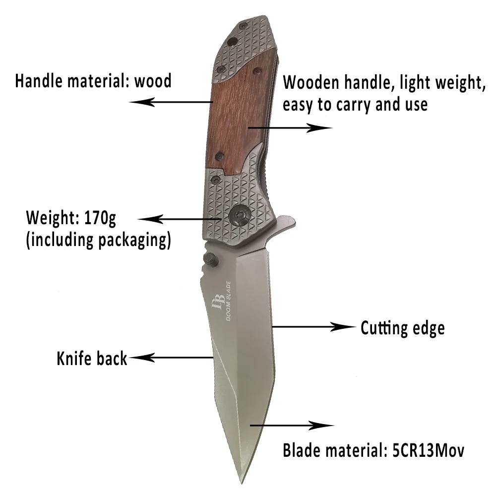 12 шт./лот новый высококачественный складной нож инструменты для активного отдыха