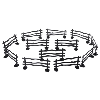 

10Pcs Military Fence Sand Scene Model Army Men Accessories Children Toys Gifts