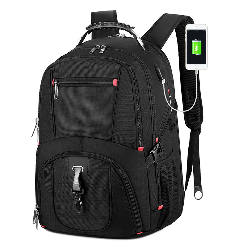 Customizable Waterproof Laptop Backpack Usb Charging Port Put Own Logo
