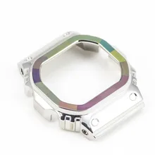 DW5600 GW-M5610 Ограниченная серия Радужное кольцо часы ободок Металл 316L нержавеющая сталь Специальный стиль