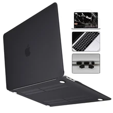 Матовый/Craystal чехол для ноутбука MacBook Pro 16 дюймов A2141 с сенсорной панелью и сенсорной идентификацией w/клавиатура крышка защита экрана