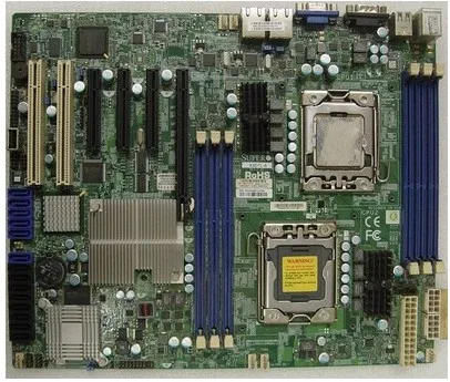 X8DTL-i 6-3-IF-3F 1366 двойной X58 Серверная материнская плата рабочей станции | Электроника