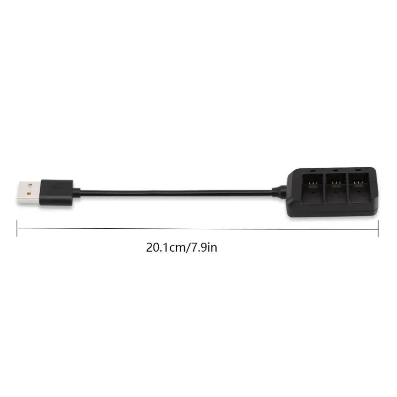 3в1 USB зарядное устройство Быстрая зарядная станция кабель для камеры Insta360 ONE X