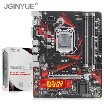 

JGINYUE H97 motherboard LGA 1150 For i3 i5 i7 Xeon E3 processor DDR3 32G 1333/1600MHZ memory M.2 NVME SATA3.0 USB3.0 H97M-VH