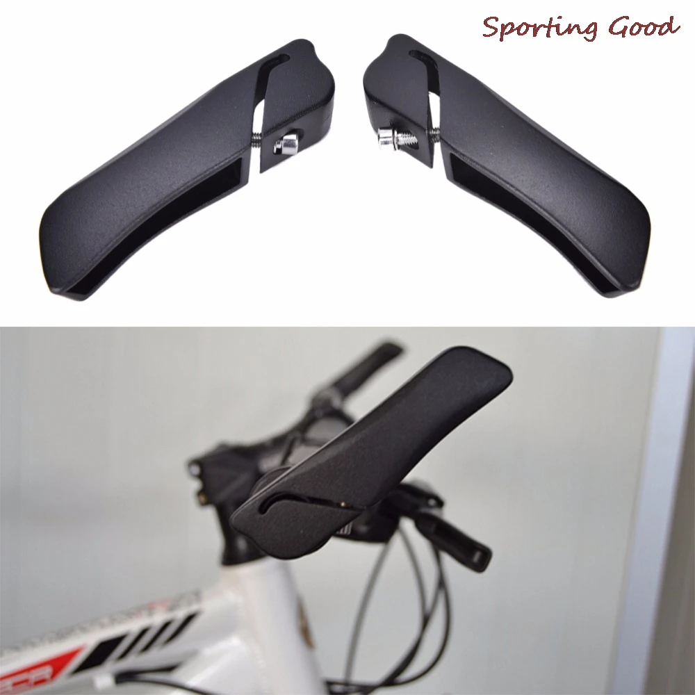1 Pair New Black Aluminum Alloy Cycling Bicycle Bike Mountain Handlebar Bar End Grips Wholesale