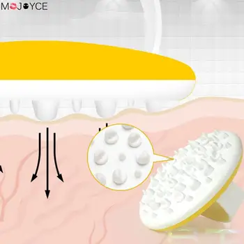 

Soft Anti Cellulite Massage Brush Body Slimming Massage Spa Bath Exfoliat Massager Body Brush Cellulite Reduction