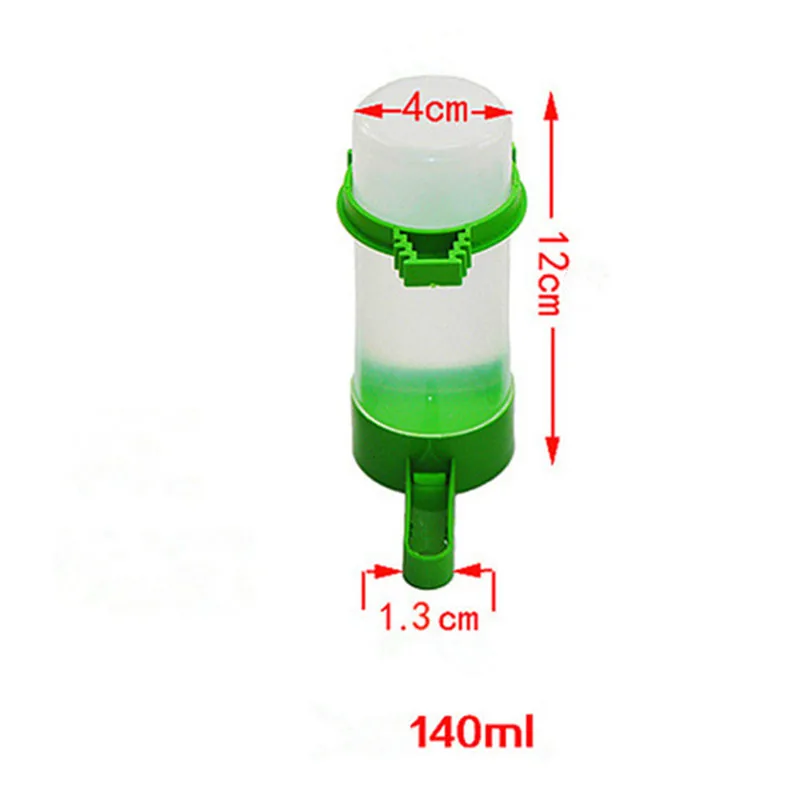 Поилка для воды с зажимом для птиц, поилка для птиц, дозатор для бутылок, чаши для питья, клетка для попугая