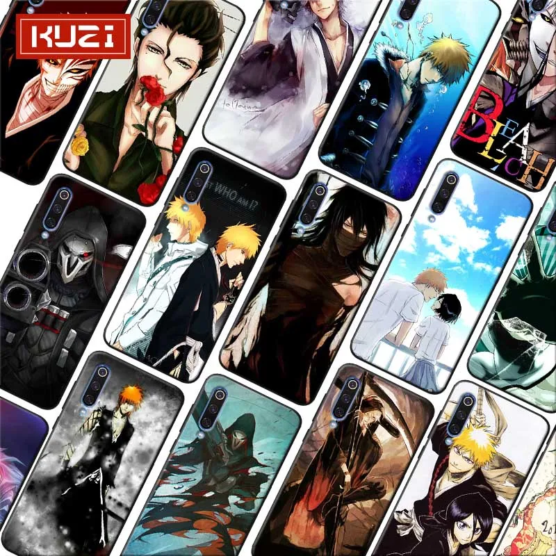 Phone Case for xiaomi mi 10 pro 9 9t se 8 pocophone f1 a3 mix 3 Soft silicone Cover Anime Bleach |