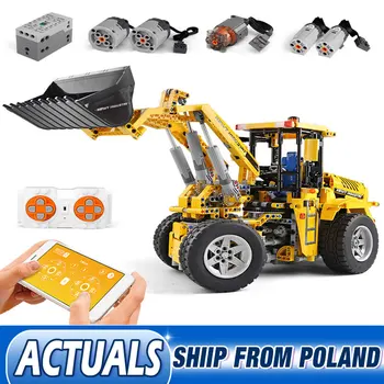 

Yeshin Technic Car Toys RC Car L350F Wheel Loader Truck Building Blocks Bricks Compatible With 42030 Bulldozer Toy Gifts