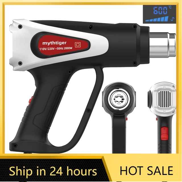 NEW LCD Heat Gun 2000W Universal Heat Gun for Resin(60-600D