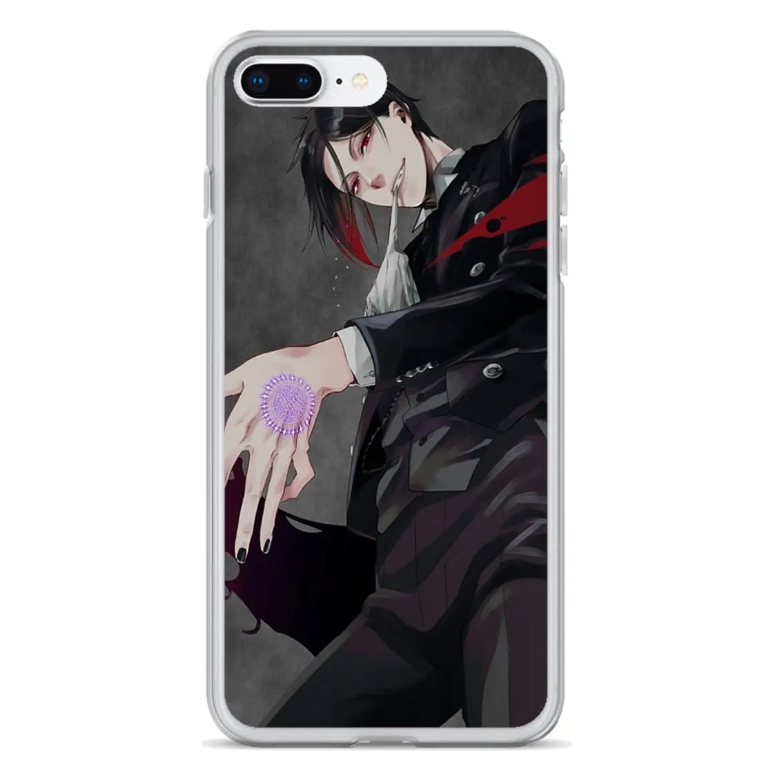 Anime Black Butler Kuroshitsuji Soft Transparent Shell Covers For Meizu M2 M3 M5 M6 NOTE M6t MX6 M3S M5S M6S Pro 5 6 Plus U20 