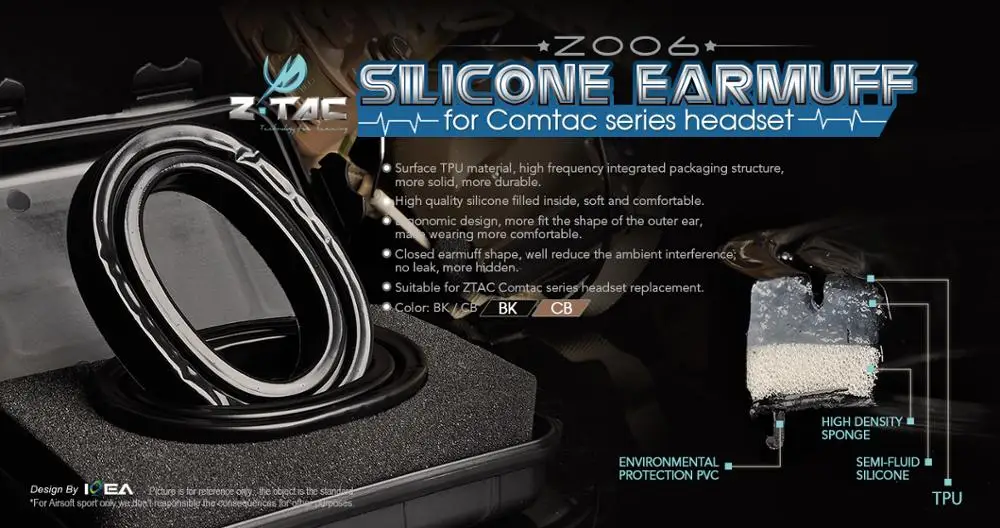 Z-TAC тактические наушники силиконовые или губки для Z-Tactical Sordin наушники Comtac Peltor гарнитура Аксессуары для съемки наушников