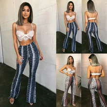 spandex flare palazzo pants