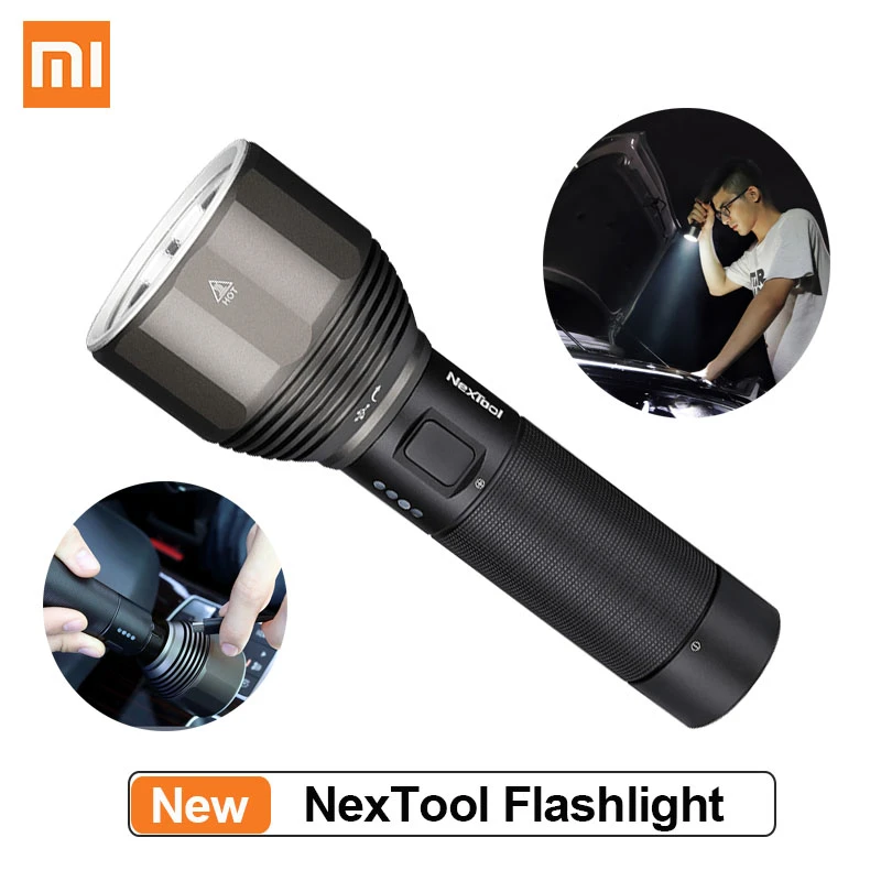 Фонарик XIAOMI Youpin NexTool аккумуляторный 380 лм м 5 режимов IPX7|Смарт-гаджеты| |