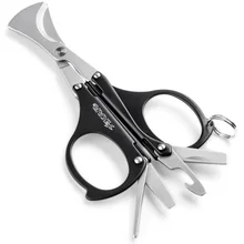 Портативный Новое поступление складной многофункциональный резак для сигар подходит для всех размеров ножницы для сигар CLE-X001