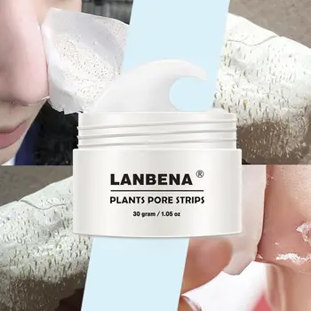 LANBENA Blackhead Remover Nose Face Mask Pore Strip Black Mask Peeling Acne Treatment Unisex Deep Cleansing Skin Care Tool TSLM1 2 LANBENA Blackhead Remover Nose Face Mask Pore Strip Black Mask Peeling Acne Treatment Unisex Deep