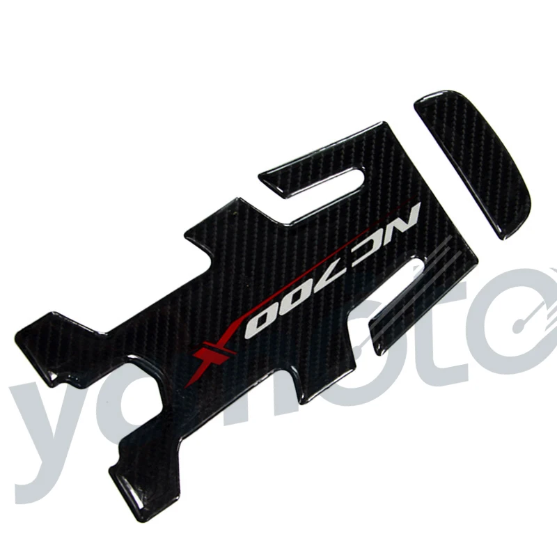 Для HONDA NC750X NC 750X NC700 X NC700X NC750 X мотоцикл углеродное волокно масляный Топливный бак газа Pad Tankpad наклейка протектор Стикеры - Цвет: NC 700