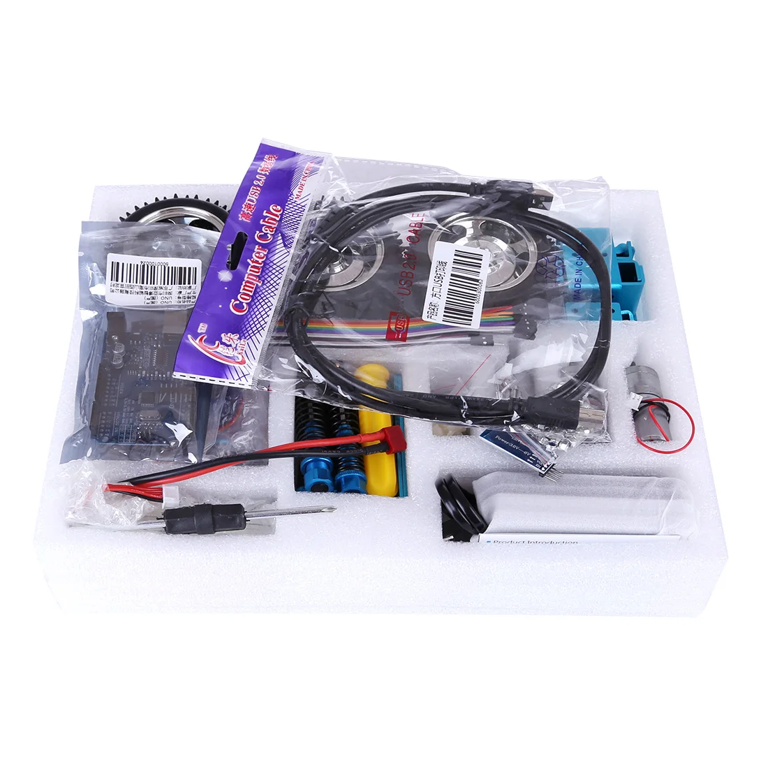 US $251.99 6WD OffRoad Robot Car With Camera For Arduino DIY Robotics Toys Games For Programming Intelligent Education Learning US Plug