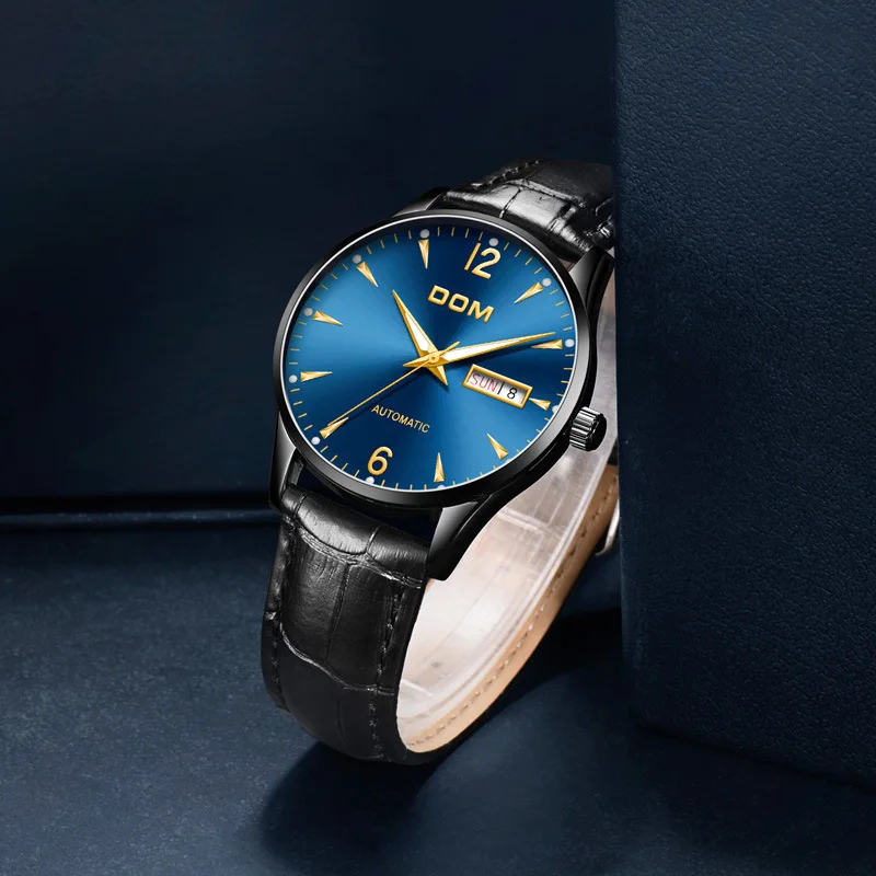 

Analog Watch OEM Processing Gift Customization DOM Brand Watrproof Watch Casual MEN'S Table M-89BL-2M2