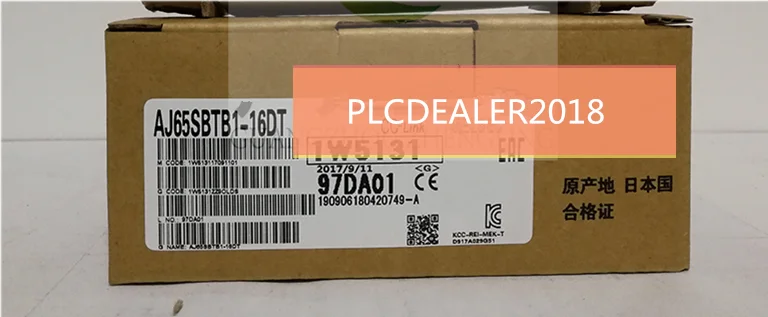 Mitsubishi PLC MELSEC AJ65VBTS32-16DT CC Link вход выход блок транзистора раковина