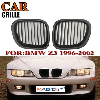 

MagicKit Matte Black Front Hood Kidney Grille For BMW Z3 1996-2002 Front Grille Z-Series