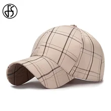 FS джентльменская Мужская кепка s повседневная клетчатая бейсбольная Кепка унисекс Snapback Bone Женская кепка Зима Весна уличная одежда Gorras хип-хоп черная