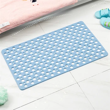 

Bathroom Bathtub Anti-Slip Floor Mat Strong Suction Cup Lengthened Massage Bath Mat Shower Bathtub Mat