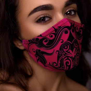 

Face Mask Scarf 2020Top mascarilla Unisex Adjustable Windproof Reusable Butterfly Printed Masks For Germ Protection Cubrebocas