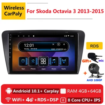 

2 din 8 core android 10 car radio auto stereo for Skoda Octavia 3 A7 2013 14 15 2016 2018 navigation GPS DVD Multimedia Player