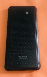 На Алиэкспресс купить чехол для смартфона used original back frame shell case+ camera glass+side button loops for vernee v2 pro mt6763 octa core free shipping