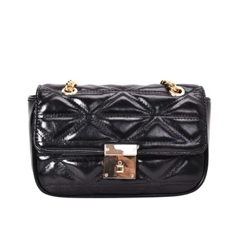 

High Quality Pu Leather Chain Single Shoulder Bag for Women Fashion Designer Ladies Shoulder Messenger Bags Casual Female