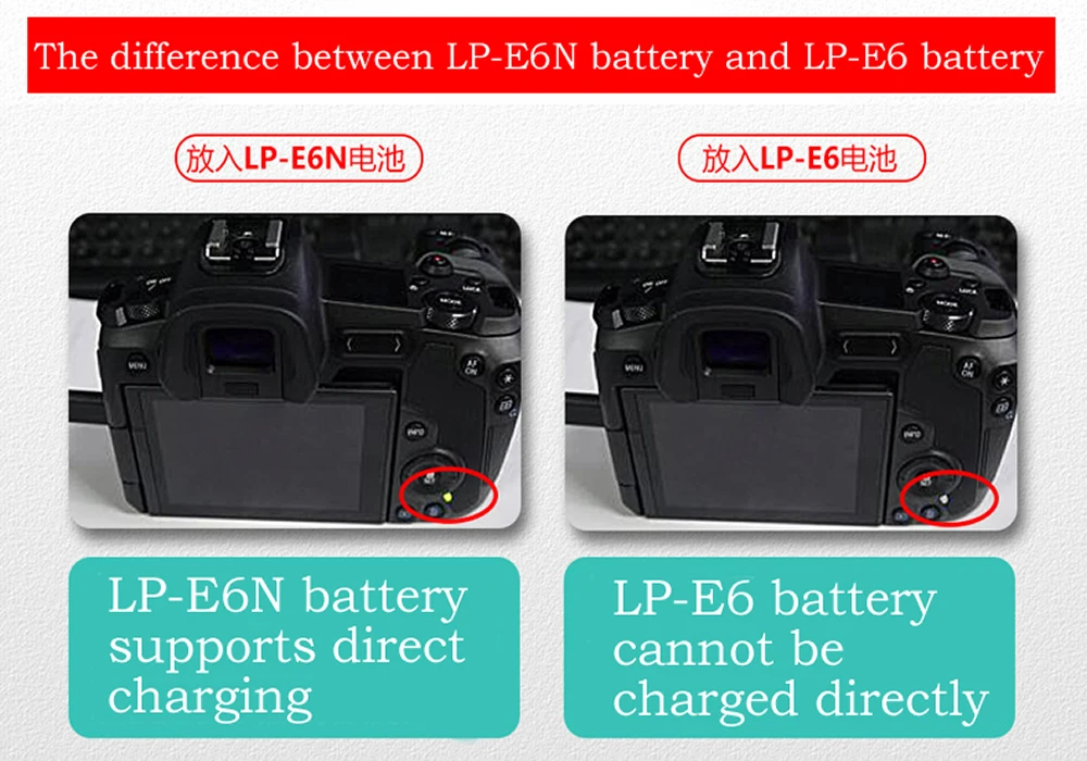 2 шт. LP-E6N LP-E6 LP E6 Аккумулятор+ lcd USB двойное зарядное устройство для Canon EOS R 6D II 7D II 5D Mark II III IV 60D 60Da 70D 80D 5DS 5DSR