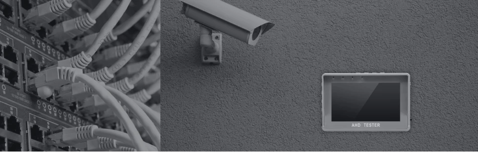 ANNKE 4,3 дюймов HD AHD CCTV тестер монитор AHD 1080P тестирование аналоговой камеры PTZ UTP Кабельный тестер 12V1A выход