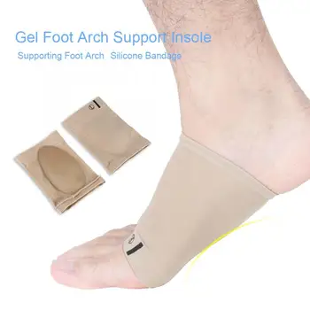 

Posture Correction Gel Foot Arch Support Insole Sleeve Foot Cushion Pain Relief Heel Protection Support Braces For Women Men