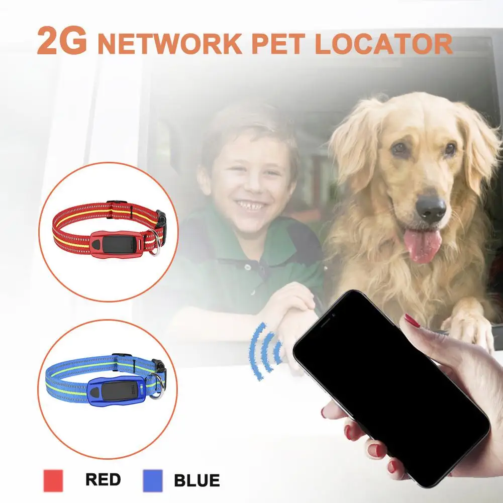 

Smart GPS Trackers Mini Pet Waterproof GPS Dog Real-time Tracking Collar Security Finder Locator Pets Accessories