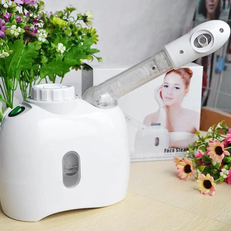  Lady Steam Ozone Facial Steamer Face Sprayer Vaporizer Beauty Salon Skin Detox Whitening Moisturizi