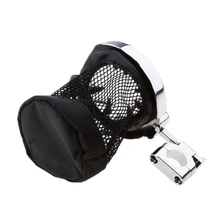 " Хром Универсальный Мотоцикл Руль держатель чашки корзина для напитков