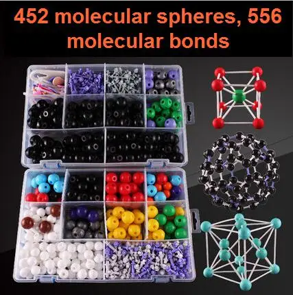 

Molecular structure model ball and stick model high school chemistry experiment apparatus crystal atomic structure DNA model