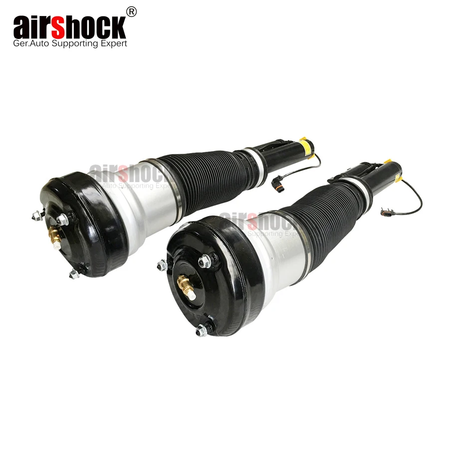 AirShock пара Передняя Пневматическая подвеска амортизационная стойка для Mercedes Benz S