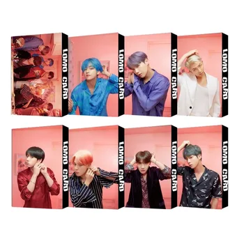 

Hot KPOP LOMO Card Bangtan Boys Album MAP OF THE SOUL PERSONA Collection Photocard Self Made Paper Cards