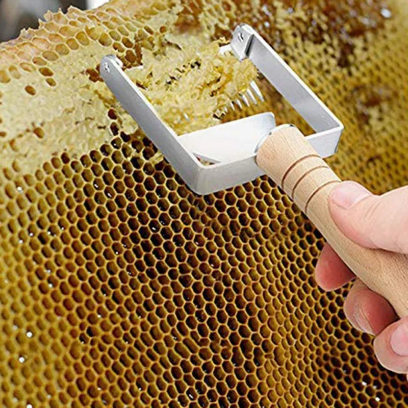 Инструменты для пчеловодства из нержавеющей стали, разделочная вилка для мёда knif, подходит для пчеловодства, инструмент для меда, гребень, скребок