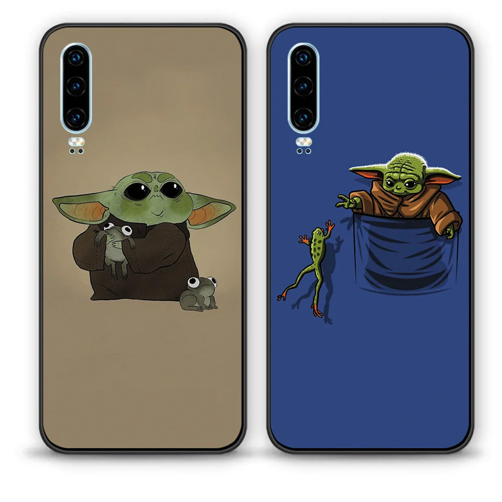 Милый чехол для телефона Bady yoda meme силиконовый чехол ТПУ для huawei Honor 8 9 10 20 i lite pro 20S 9X 8C 8X V9 V10 V20 note10 play