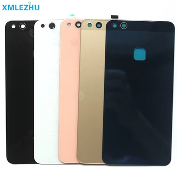 

10Pcs For HuaWei P10 Lite 3D Glass Back Battery Cover Door Housing Case P10lite Battery Back Cover+Adhesive Sticker