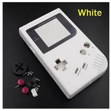 Полный корпус Оболочка Чехол для nintendo Gameboy классический 1989 ГБ dmg консоль черный