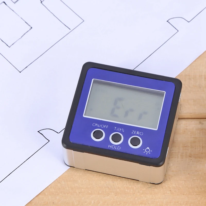 

Digital Network Precision Inclinometer Conveyor Waterproof Grade Digital Box Frame Angle Box With Magnetic Base