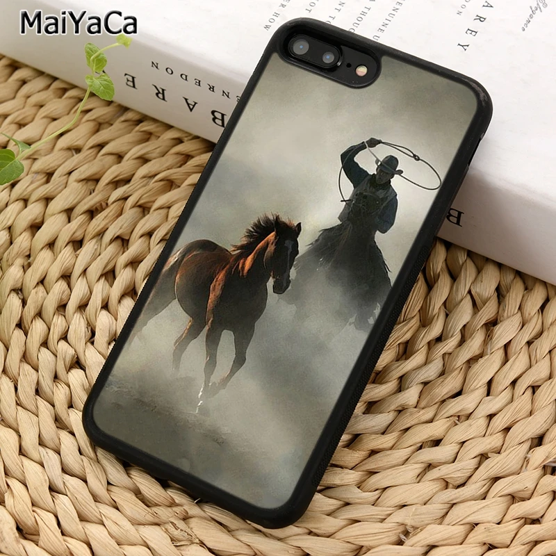 Ковбойский чехол MaiYaCa для телефона экстремального спорта Rodeo iPhone X XR XS 11 12 Pro MAX 5 6 7 8